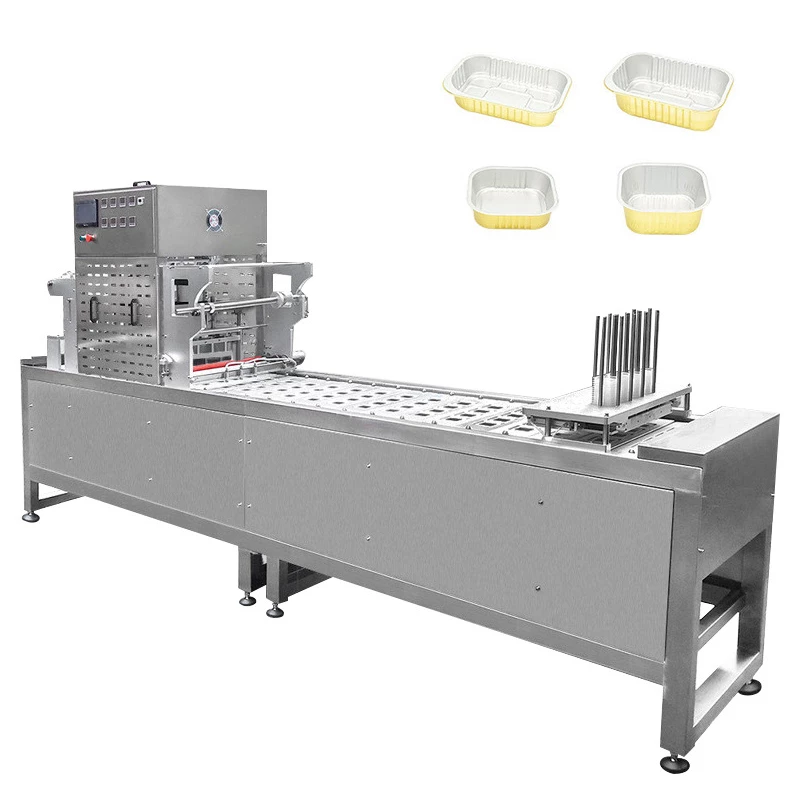 Aluminum foil box sealing machine