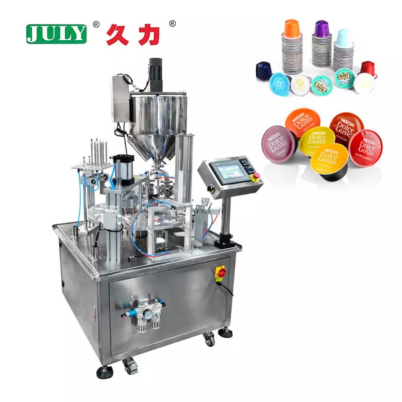 JULY Semi-Automatic Coffee Capsule Filling & Sealing Machine
