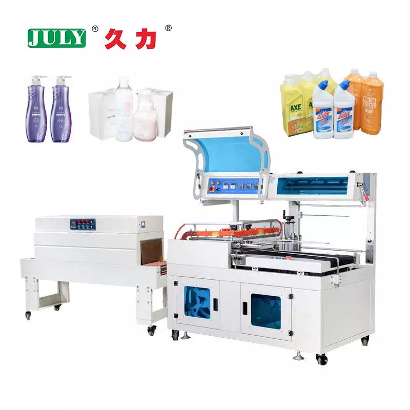 High-Speed Automatic L-Type Shrink Wrapping Machine | All-in-One Packaging Solution
