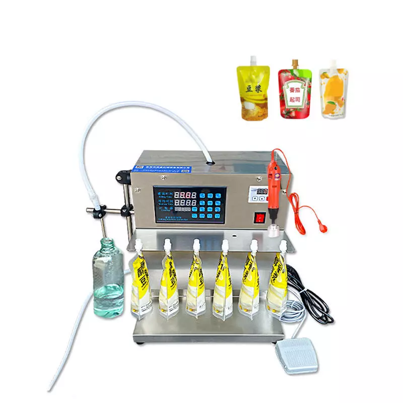 High Efficiency Spout Pouch Filling Machine | Automatic Dosing & Sealing For Liquid & Paste Products