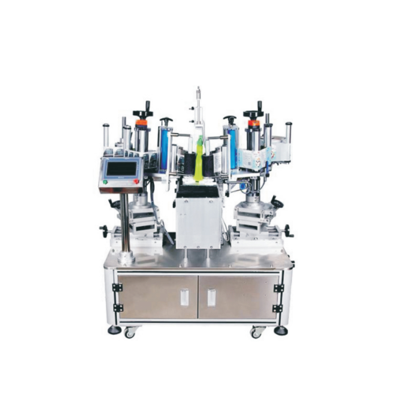 Semi-Automatic Double Side Labeling Machine