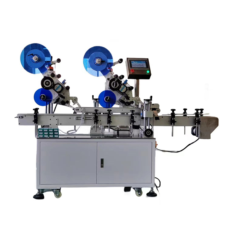 Automatic Double Head Corner Seal Labeling Machine