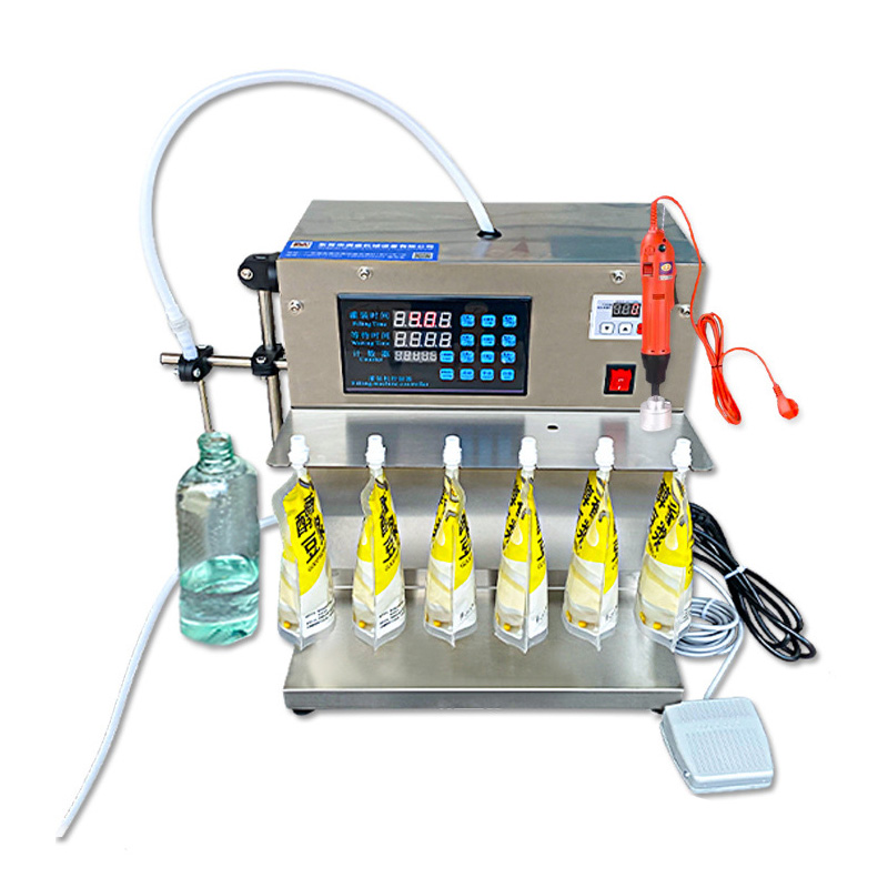 Single-head Liquid Filling Machine
