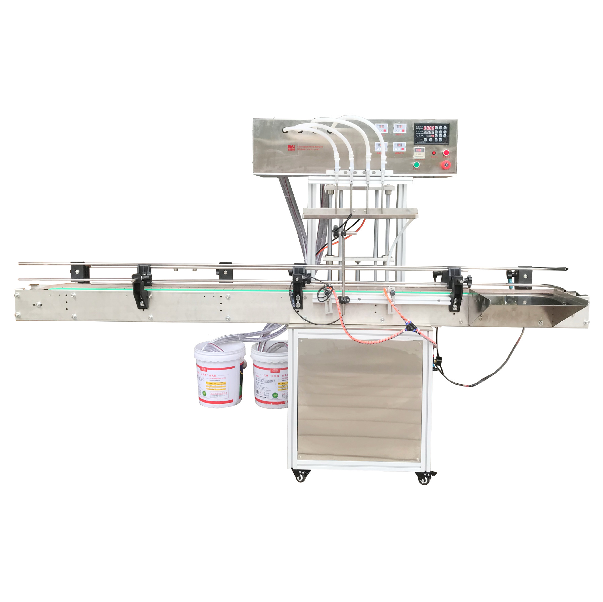 Small Bottle Filling Machine 4 Heads