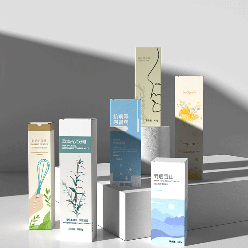 Skin Care Product packaging box