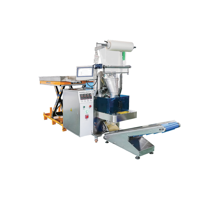 Semi-automatic weighing packing machine