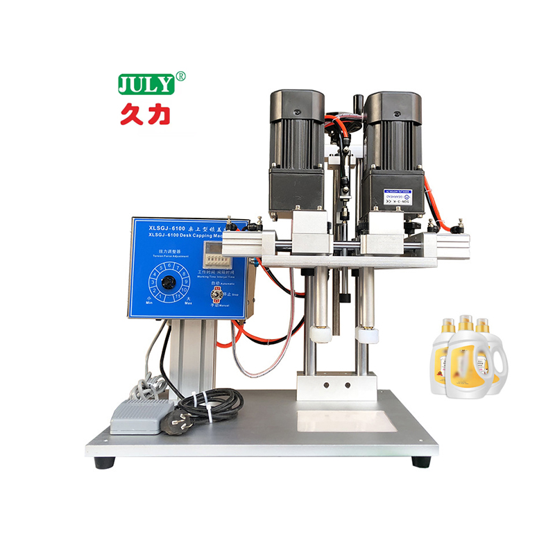 Semi-automatic bottle capping machine