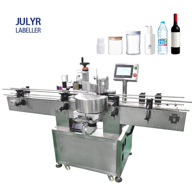 Rotary Disc Round Bottle Labeling Machine