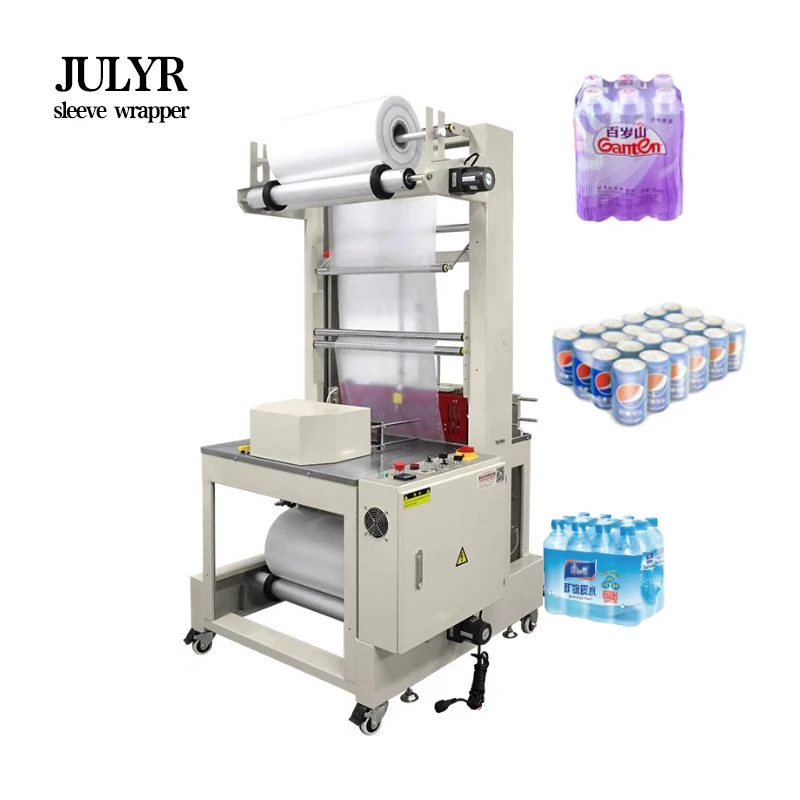 Water Bottle Sleeve Wrap Shrink Machine