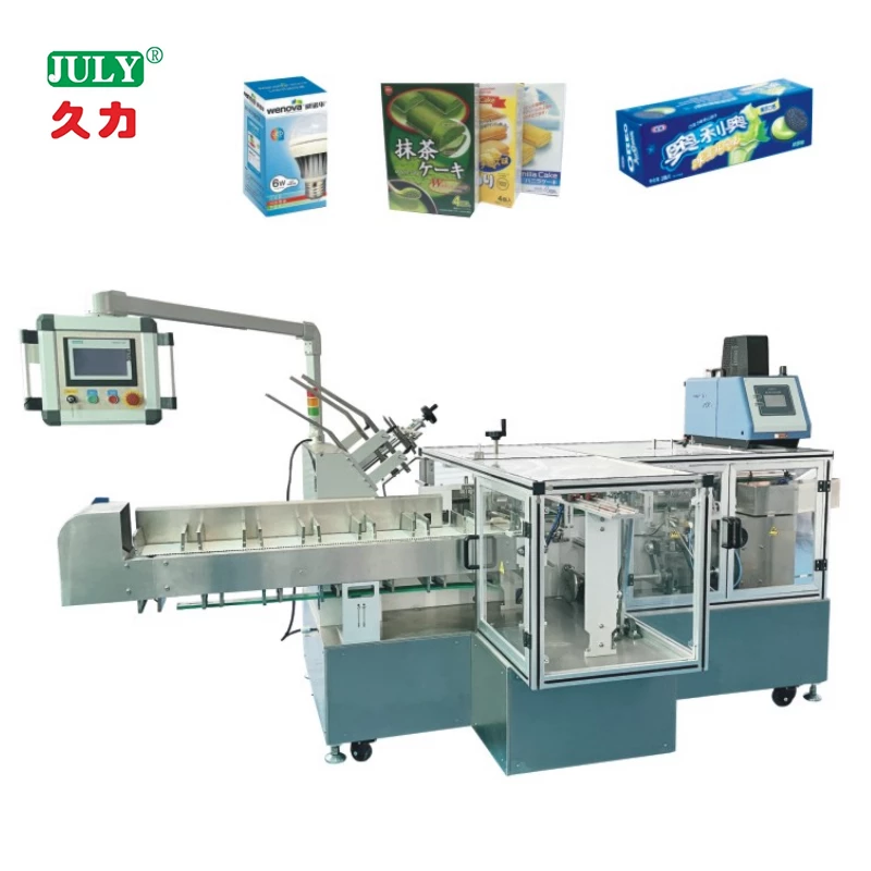 Automatic Glue Spraying Cartoning Machine