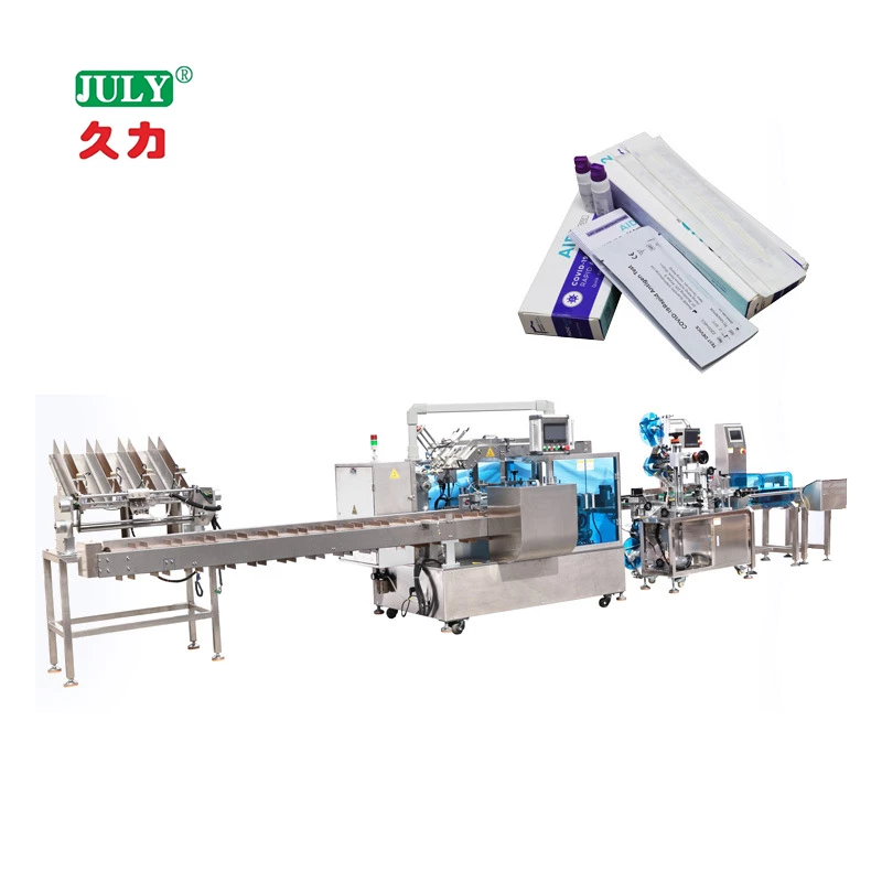 Carton Packing Label Line Machine