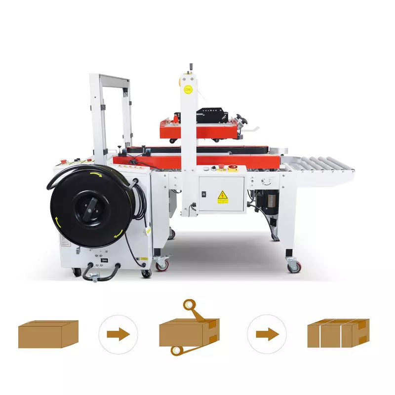 Cover-folding Carton Sealing Machine