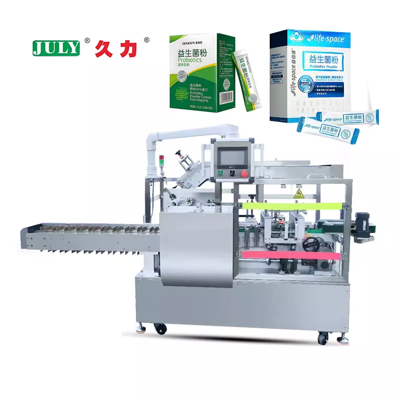 Automatic Glue Spraying Cartoning Machine